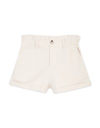 Twill Turn-Up Shorts