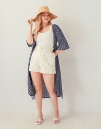 Twill Turn-Up Shorts
