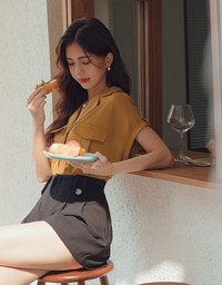 Modern Twist Batwing Blouse