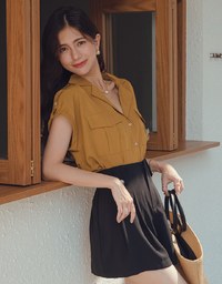 Modern Twist Batwing Blouse