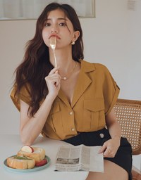 Modern Twist Batwing Blouse
