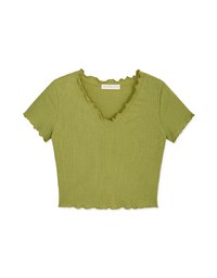 Basic Lettuce-Hem Top