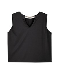 Hype Metallic Chain Tank Top (With Shoulder Pads)