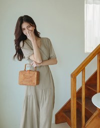 Classy Wrap Dress (With Belt)
