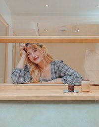 Plaid Chinched-West Top
