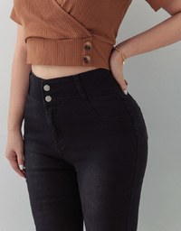 No Filter Shape-Up Slimming Skinny-Fit Denim Pants 2.0 (With Butt Padding)