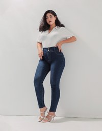 No Filter Shape-Up Slimming Skinny-Fit Denim Pants 2.0 (With Butt Padding)