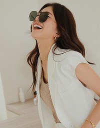 Edgy Smart Roll Up Suit Short