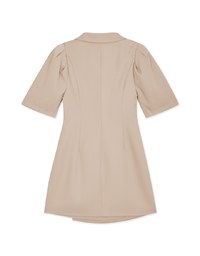 Modern Chic Hollow Puffy Suit Dress