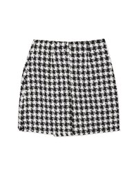 Modern Twist Woleen Gigham Skort