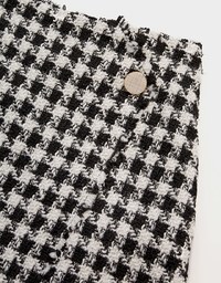 Modern Twist Woleen Gigham Skort