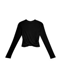 Minimalist Staple 2Way Crossover Crop Top