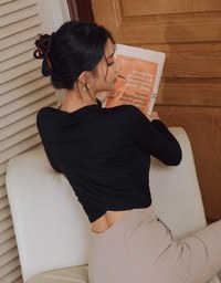Minimalist Staple 2Way Crossover Crop Top