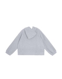 Elevated Casual Teddy Bear Pocket Hoodie