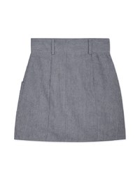 Vintage High-West Corduroy Skirt