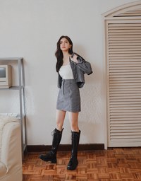 Vintage High-West Corduroy Skirt