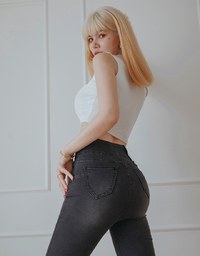 Tall Girl- No Filter Snatched West Shape-Up Slimming Skinny-Fit Denim Pants 3.0