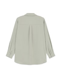 Basic Versatile Wrinkle-Free Blouse (With Detachable Shoulder Pads)
