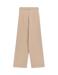 High-West Pleated Wide Leg Pants