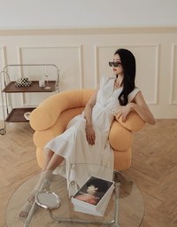 Celestial Fairy Sleeveless Splice Maxi Dress