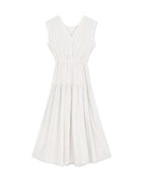 Celestial Fairy Sleeveless Splice Maxi Dress
