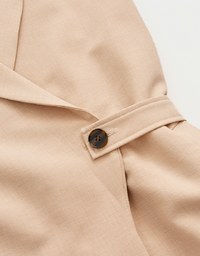 Edgy Smart Sleeveless Suit Vest (With Belt)