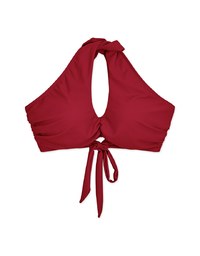 Multi-Way Crossover Scrunch Push Up Bikini Top