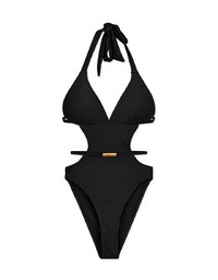 【YANBABY】Side Hollowed One-piece Bikini (Thick Padded)