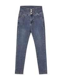 Petite Girl- Breezy Cooling No Filter Shape-Up Slimming Skinny-Fit Denim Pants