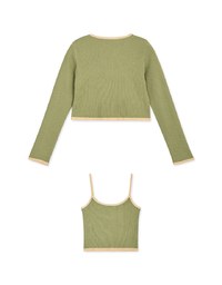 Refined Two Piece Knitted Top