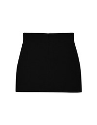 Woolen A-line Skirt