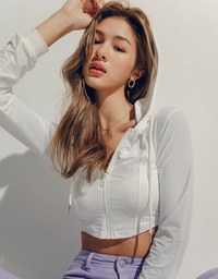 Anti-Uv Cooling Cropped Top Jacket 2.0