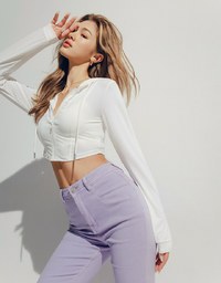 Anti-Uv Cooling Cropped Top Jacket 2.0