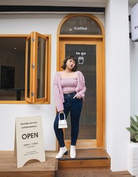 No Filter Slim Fit Denim Pants