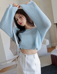 美肌濾鏡針織上衣