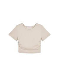 Fantastially Busty Short-Sleeved Bra Top