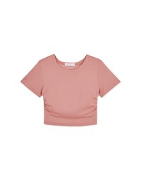Fantastially Busty Short-Sleeved Bra Top