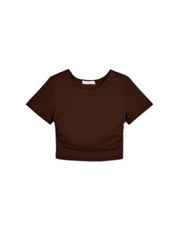 Fantastially Busty Short-Sleeved Bra Top