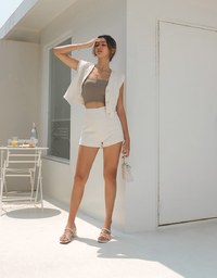 Classic Tweed Shorts
