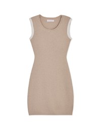 Cutout Waist Knit Dress