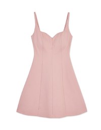 High Natural Waistline Mini Dress