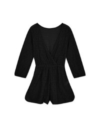 Crossover Lace Jumpsuit