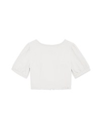 V Neck Zipper Crop Top