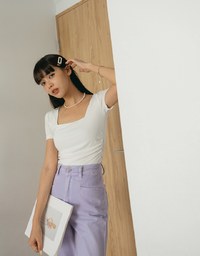 Breezy Cool Side Scrunch Top