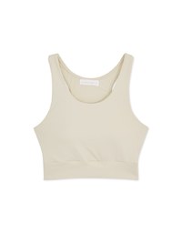 【Air 2.0】Cooling Hollowed Back Tank Bra Top ( With Padding)