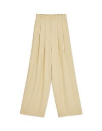 Wide Waist Pleated Bottoms