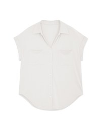 Breezy Cool Double Pockets Blouse