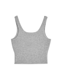 Button Down Ribbed Tank Top