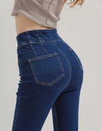 Mermaid Waistline Denim Jeans