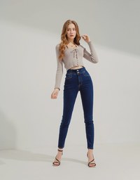 Mermaid Waistline Denim Jeans